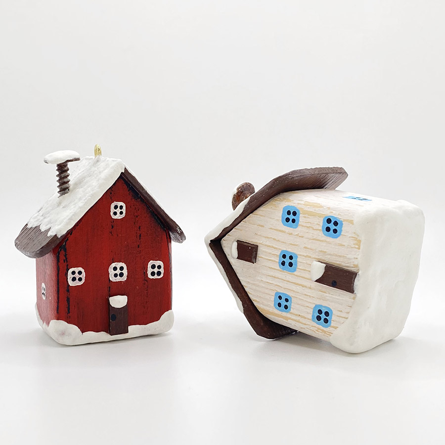 Набор домиков из дерева 302003