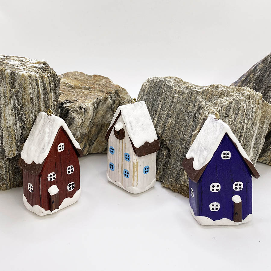 Набор домиков из дерева 203003