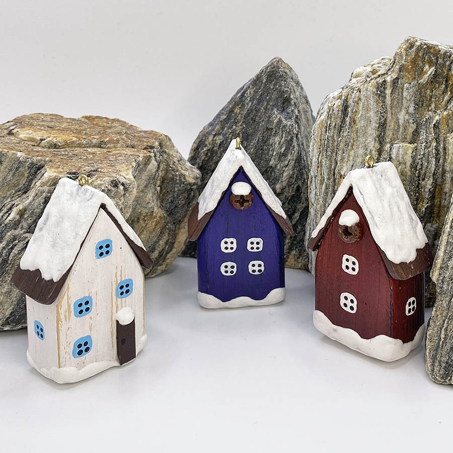 Набор домиков из дерева 203003