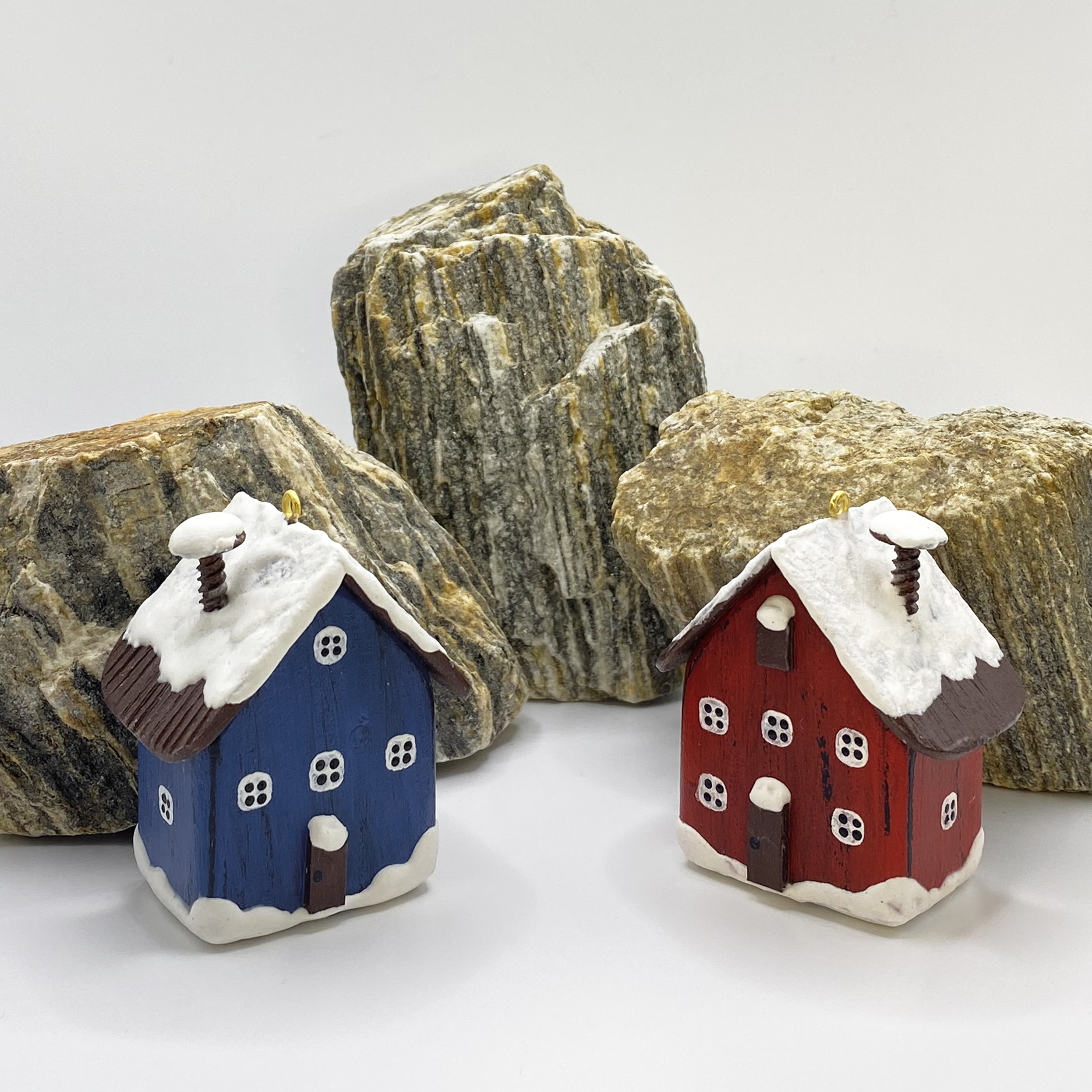 Набор домиков из дерева 302002