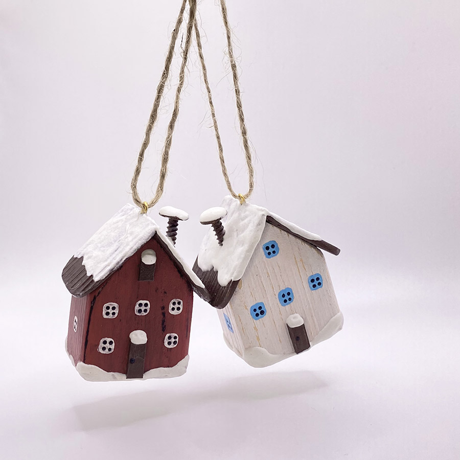 Набор домиков из дерева 302003