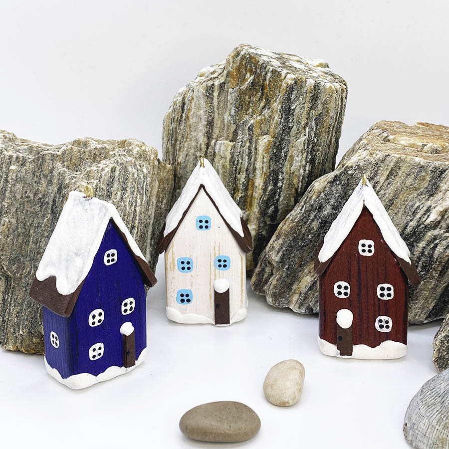 Набор домиков из дерева 203003